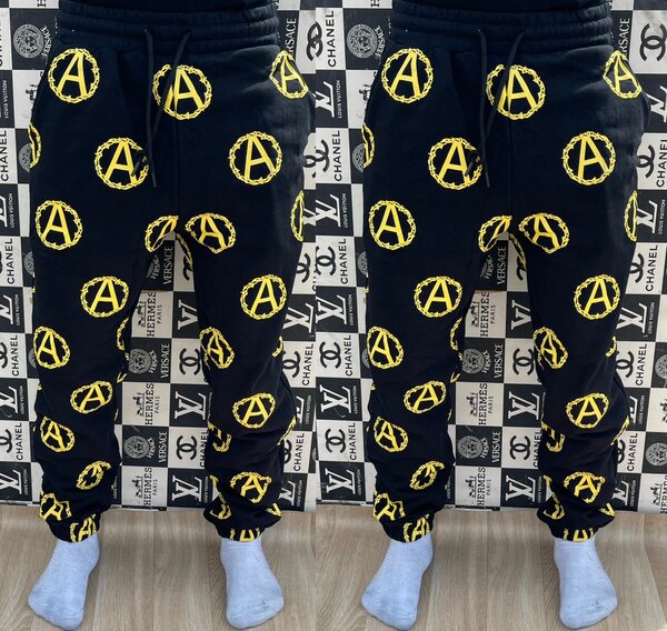 Pantalons de sport imprimés unisexes