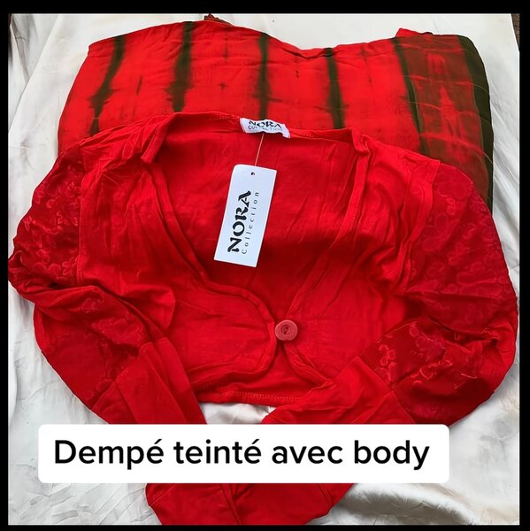 Ensemble cardigan et jupe