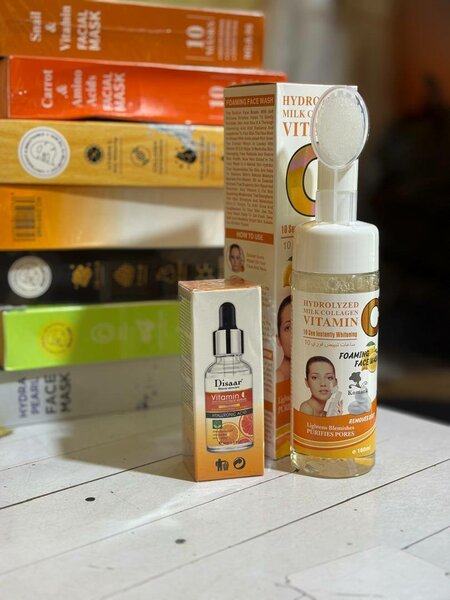 Sérum + mousse nettoyante