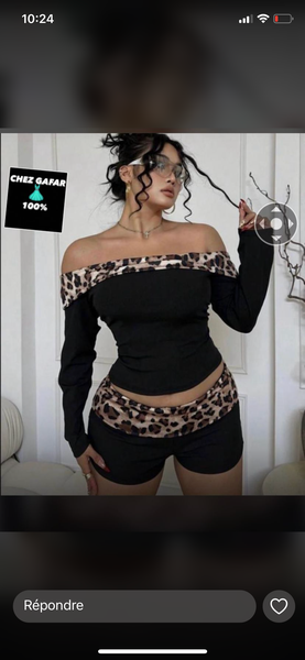 Ensemble léopard chic