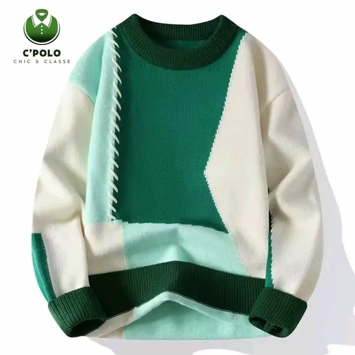 Pull C'POLO multicolore