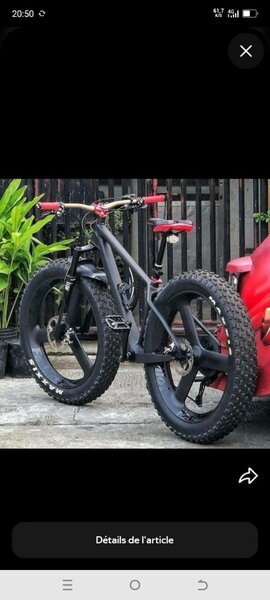 Vélo Fat Bike tout terrain