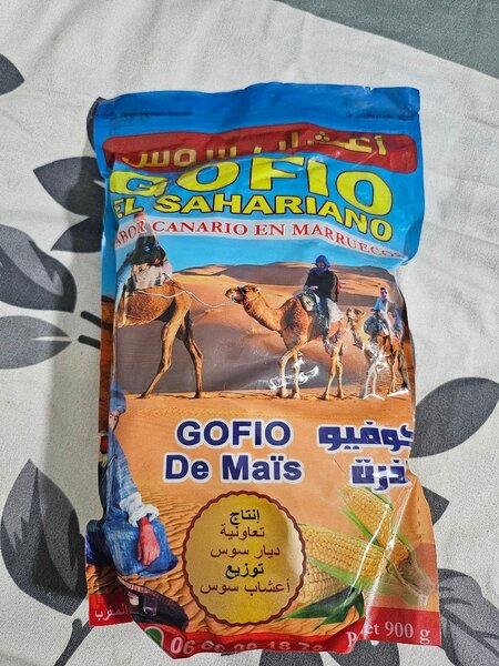 Gofio de Maïs du maroc