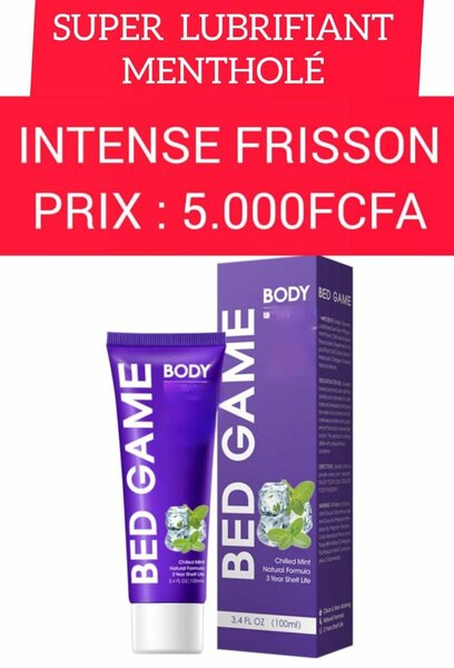 Lubrifiant Mentholé Intense