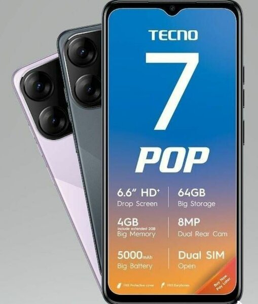 Tecno POP 7 Smartphone 64GB