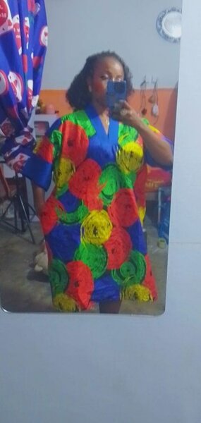 Robe colorée ethnique femme