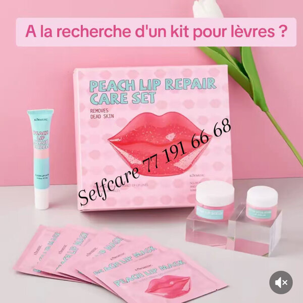 Set Soin Lèvres à la Pêche