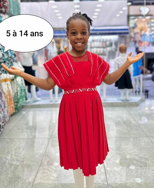 Robe Fleurie Fille Élégante