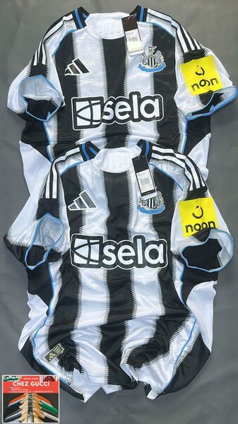 Maillot de football rayé