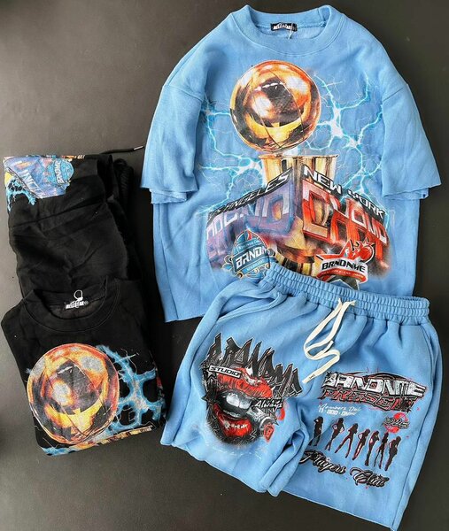 Ensemble survêtement imprimé pour homme