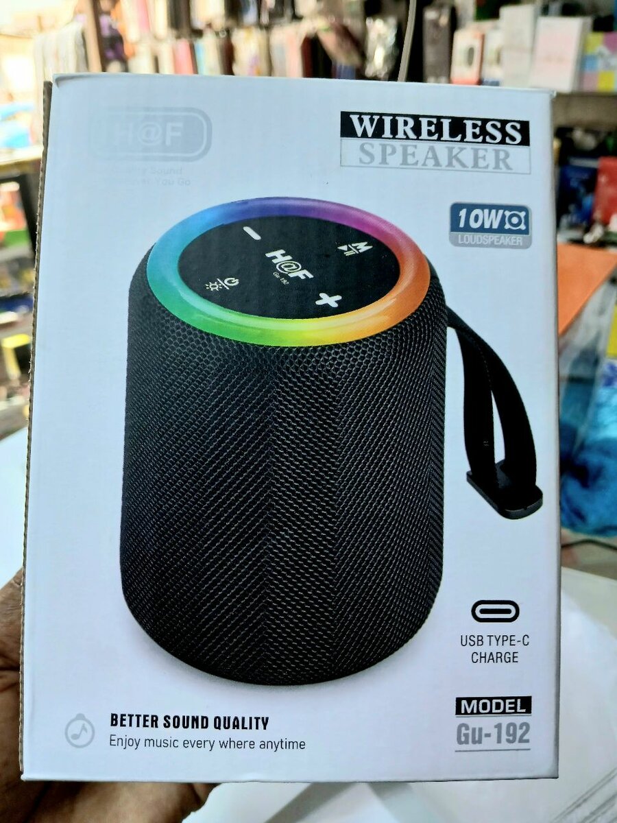 Enceinte Bluetooth LED Gu-192