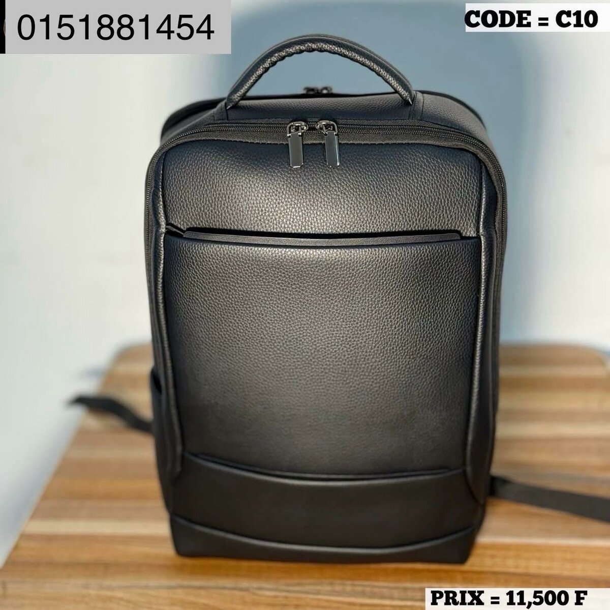 Sac à dos en cuir moderne