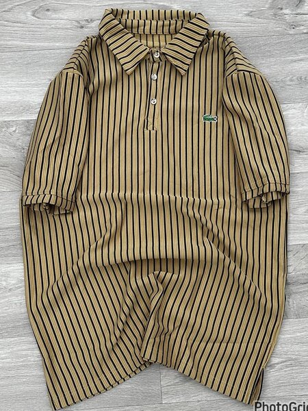 Chemise Polo à Rayures Homme