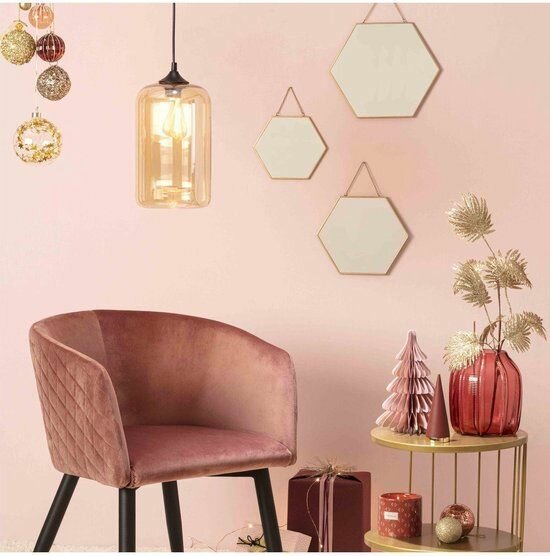 Miroirs hexagonaux muraux