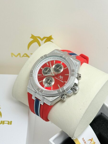 Montre Homme Luxe Rouge