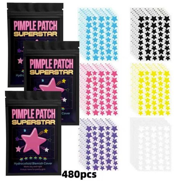 Pimple Patch Étoile 480 pièces