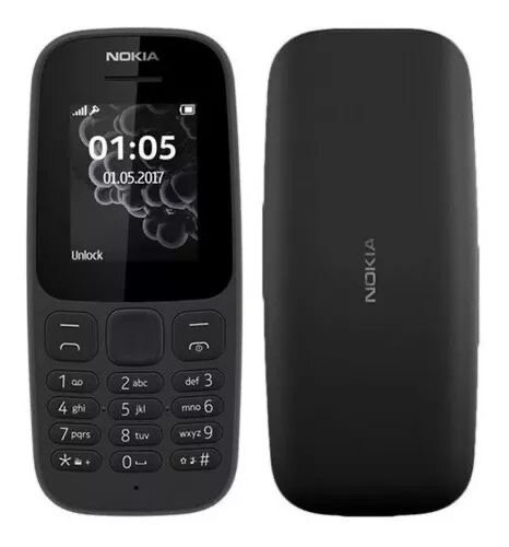 Téléphone Nokia 105 Noir