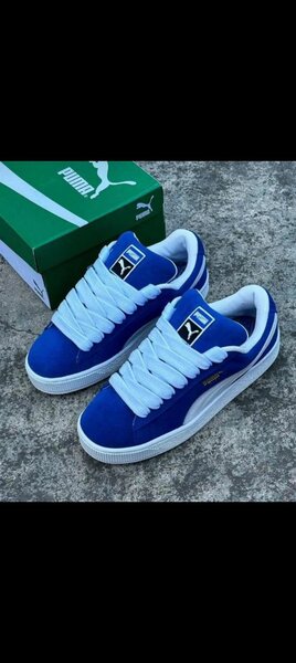 Baskets bleues Puma