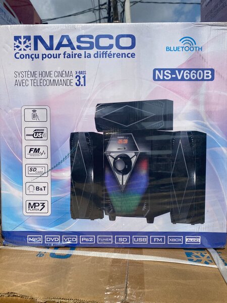 NASCO Système Home Cinéma Bluetooth
