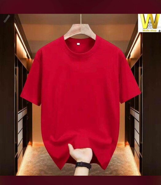 T-shirt uni pour homme