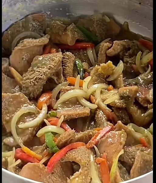 Ragoût épicé de tripes