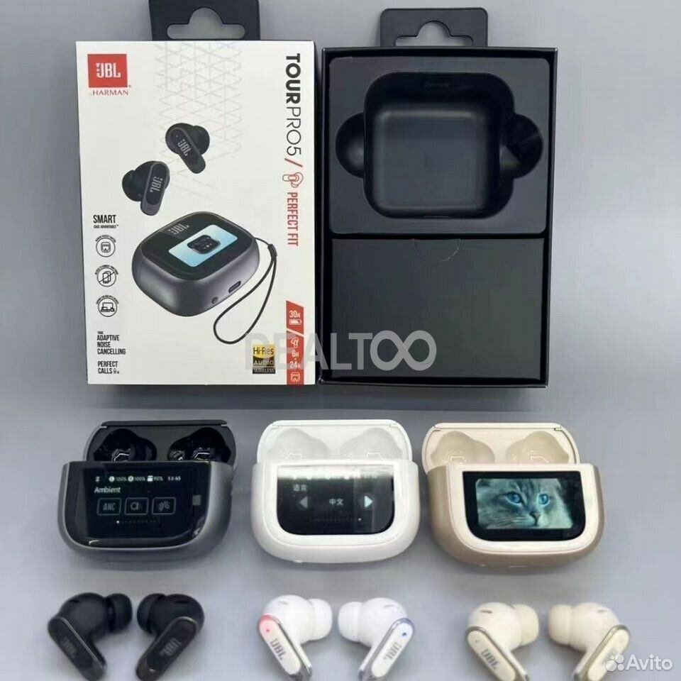 JBL Tour Pro 5 Wireless Earbuds