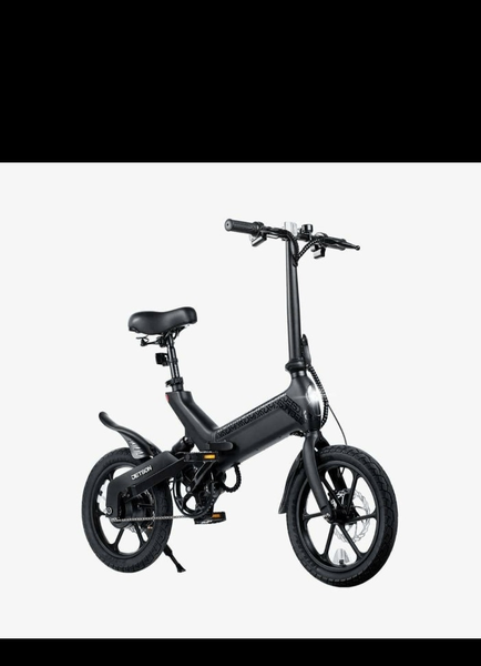 Vélo Électrique Pliable Noir