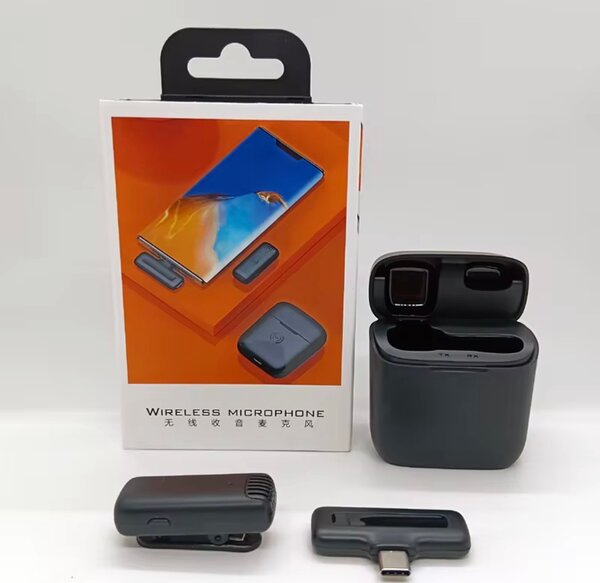 Microphone sans fil compact