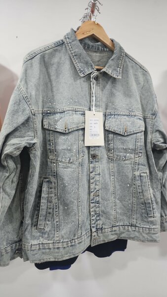 Veste en jean vintage homme