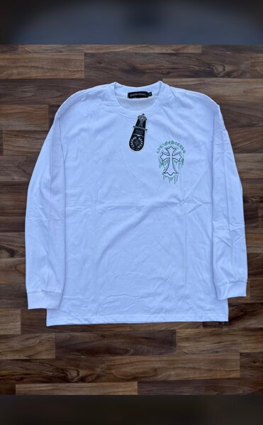 T-shirt à manches longues style décontracté