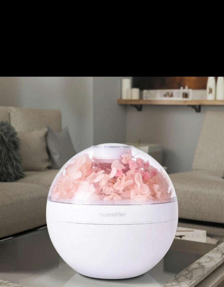 Humidificateur à Fleurs LED