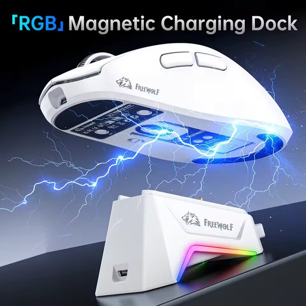 Souris Gaming RGB avec Dock