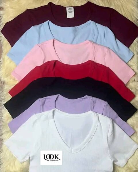 T-shirts Femme Multicolores en Coton