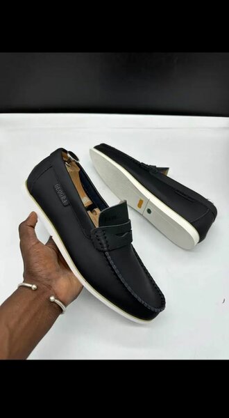 Mocassins élégants en cuir