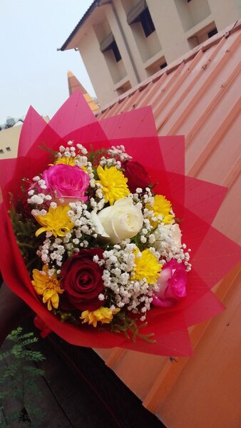 Bouquet de Fleurs Colorées