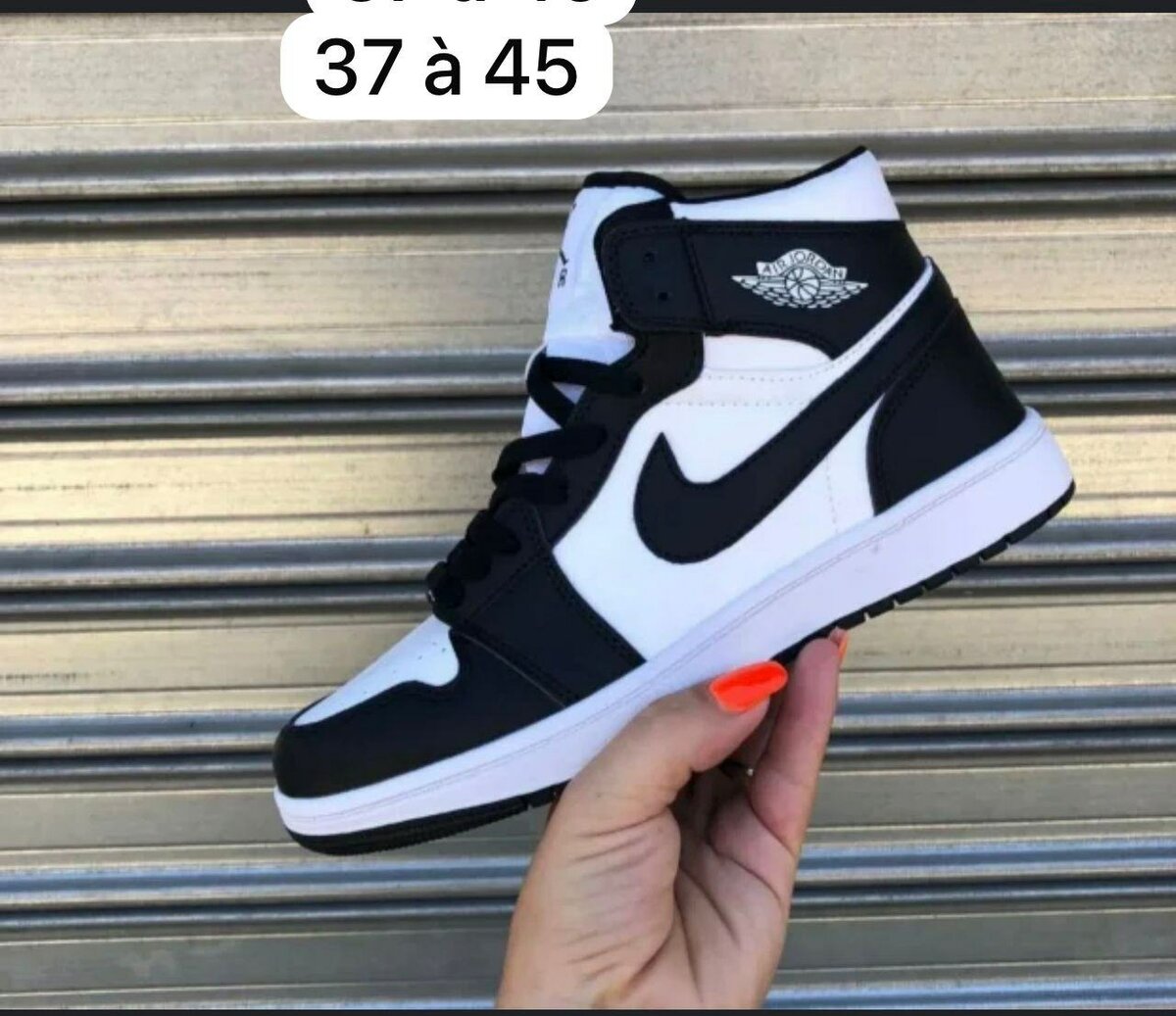 Baskets montantes tendance