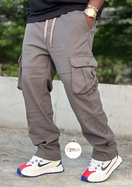 Pantalon cargo homme décontracté