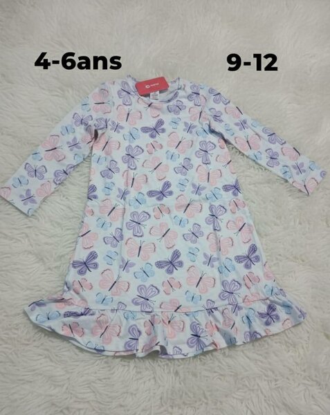 Robe baladeuse petite fille