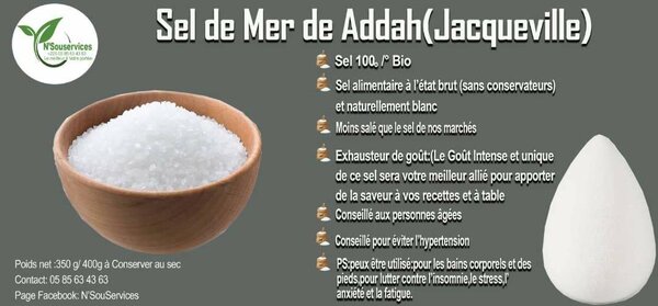 Sel de Mer Bio Addah