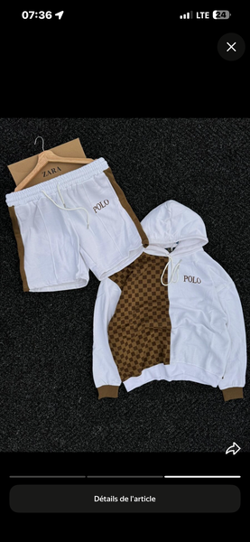 Ensemble sport coloré