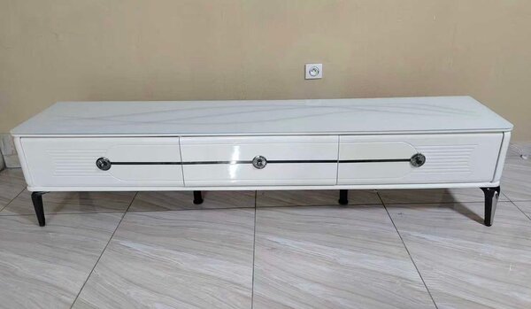 Meuble TV moderne blanc