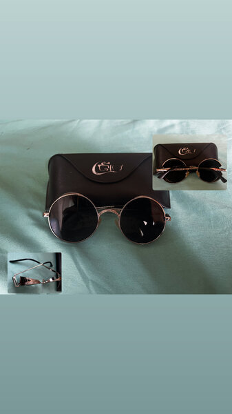 Lunettes de soleil rondes vintage