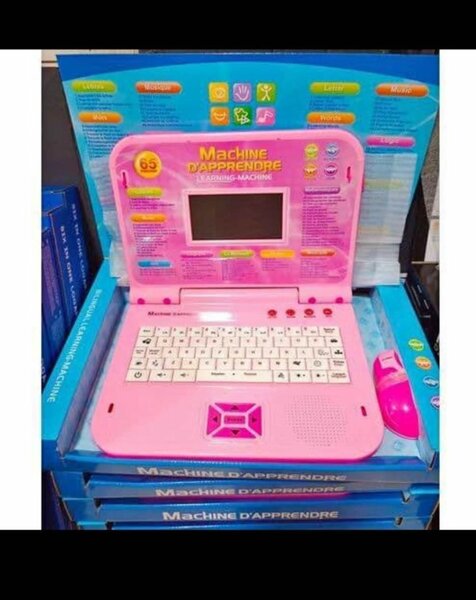 Ordinateur éducatif enfant rose