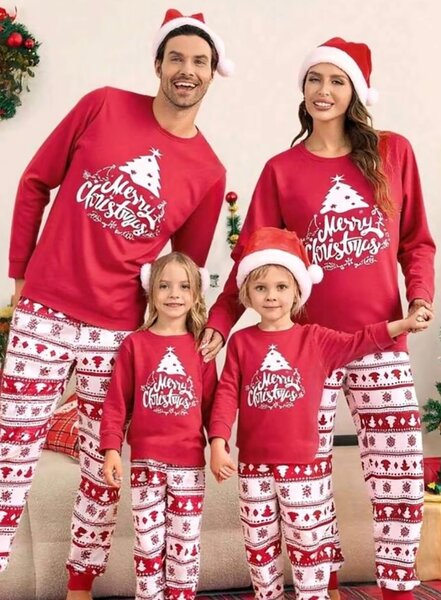 Pyjama familial de Noël