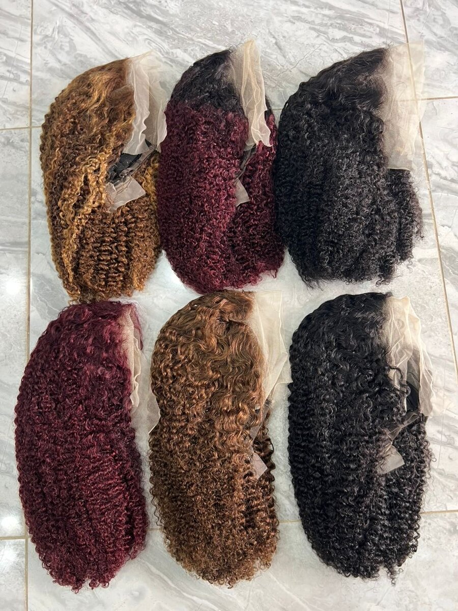 Perruque synthétique curly - Cheveux afro