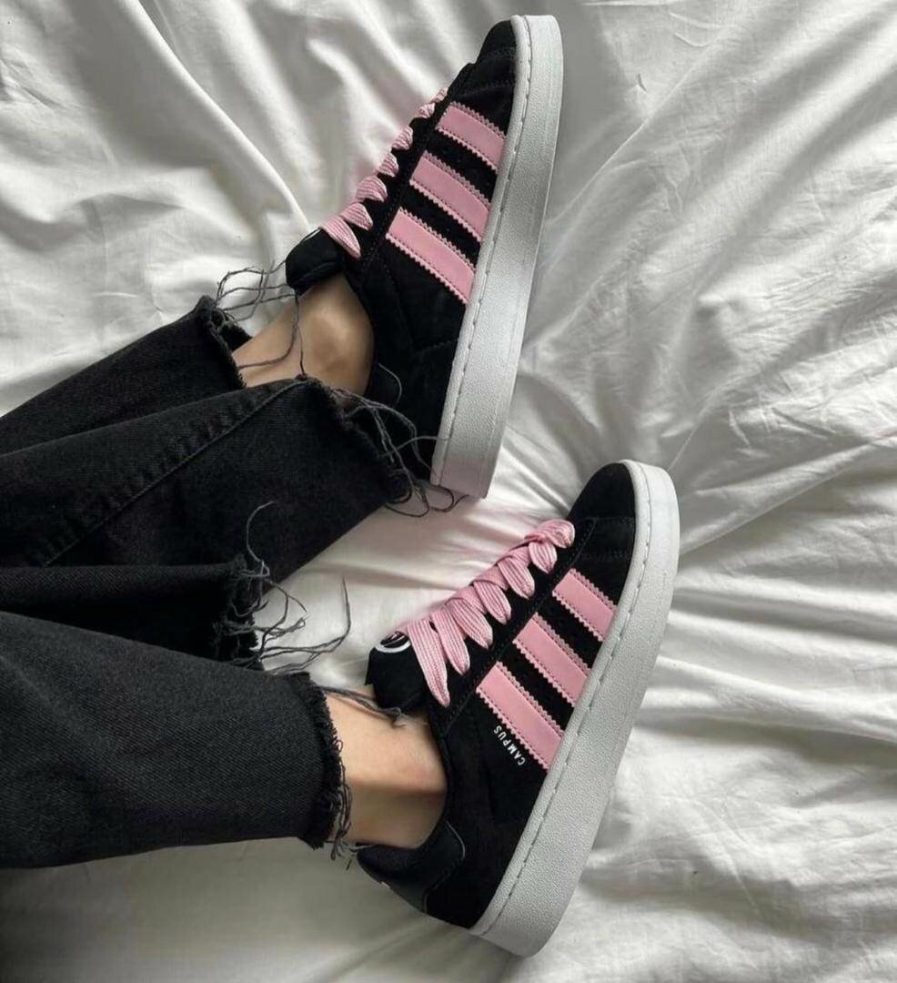 Baskets Campus roses femme