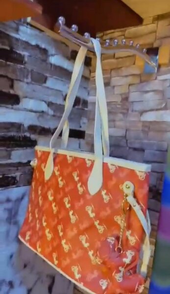 Sac cabas élégant à motifs