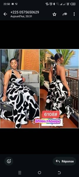 Robe d'été élégante