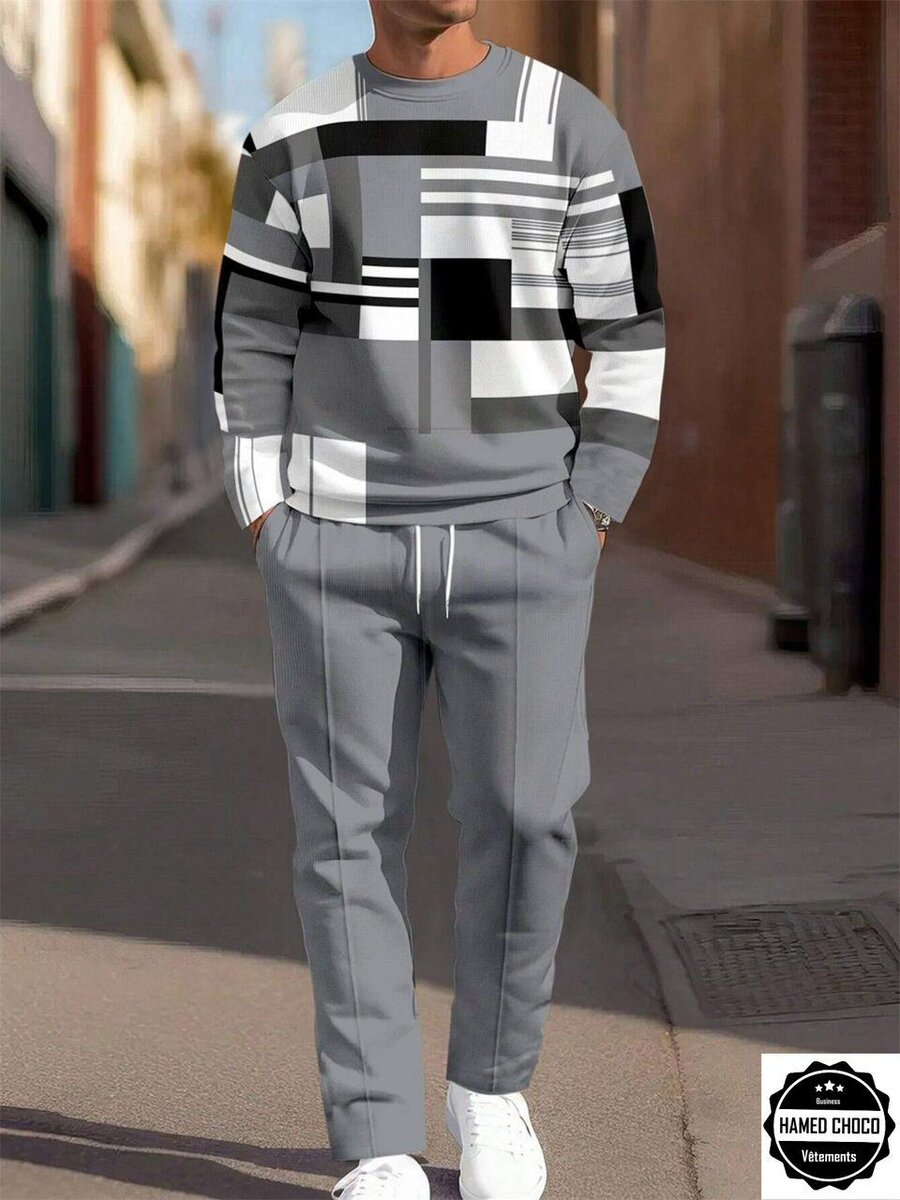 Ensemble sportif moderne homme