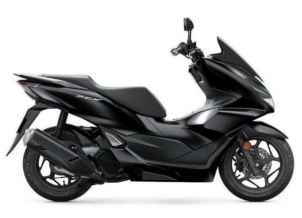 Scooter noir moderne